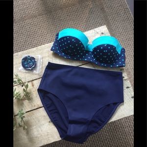 Spanx 2 piece swim suit